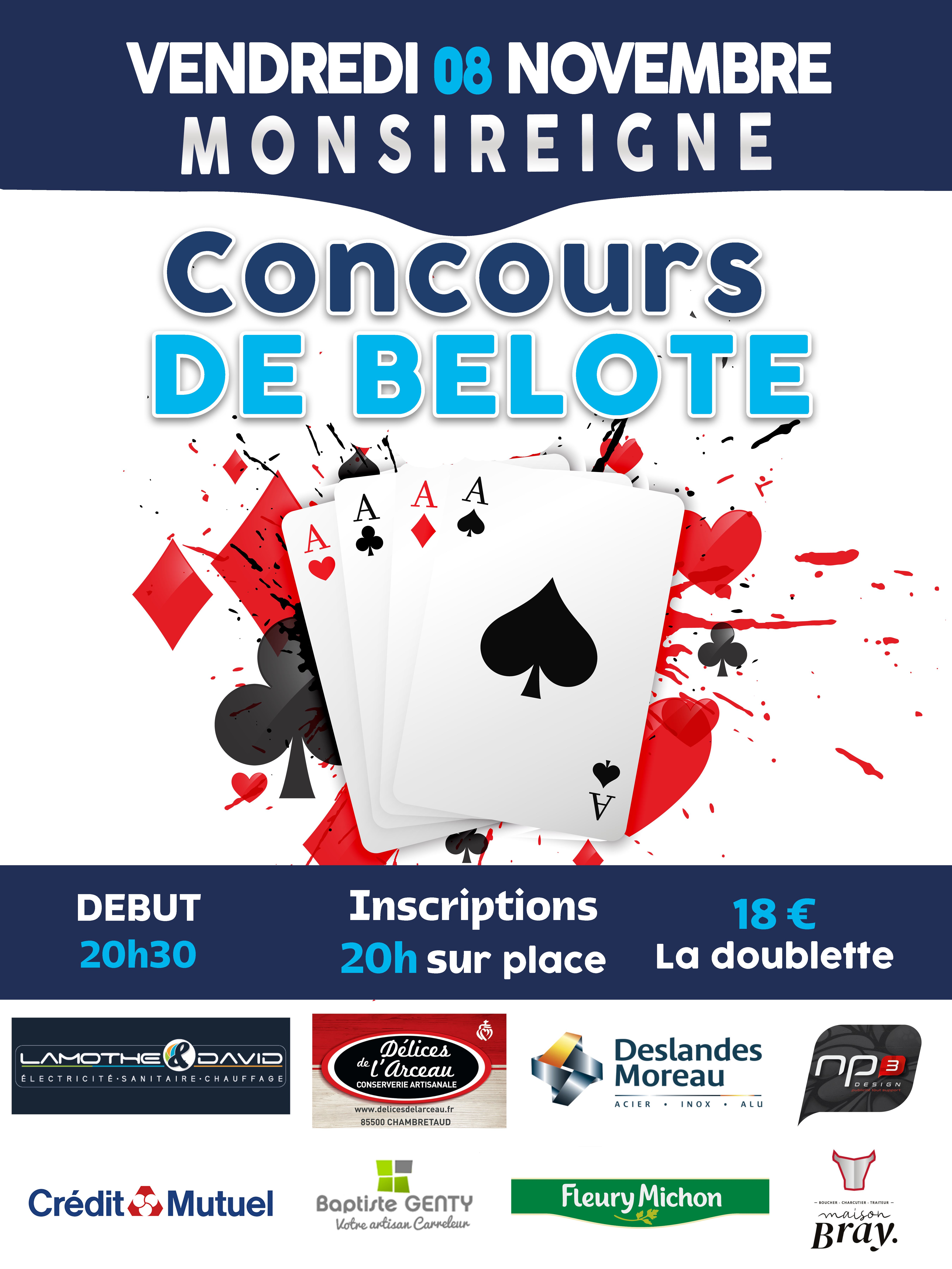 Concours de Belote et Tournoi de FIFA